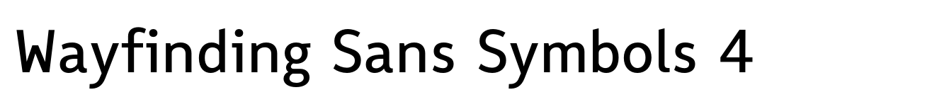 Wayfinding Sans Symbols 4 image